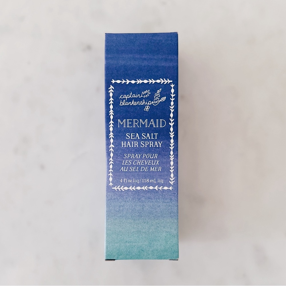 NEW Captain Blankenship Mermaid Sea Salt Hair Spray